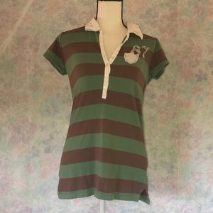 🤗casual size L striped Aeropostale t- shirt
